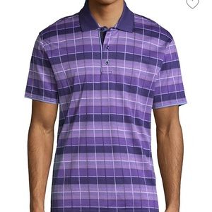 NWT Robert Graham Kahuna polo purple XL